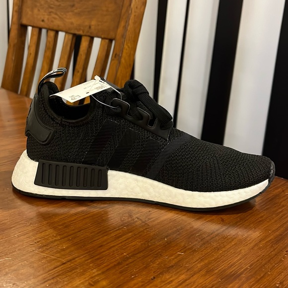Adidas NMD_R1 Boost Shoes Sneakers EE5172 NMD Boost black metallic Womens Sizes - Picture 4 of 13